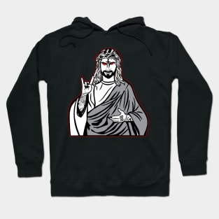 Satanic Jesus I 666 Occult product Hoodie